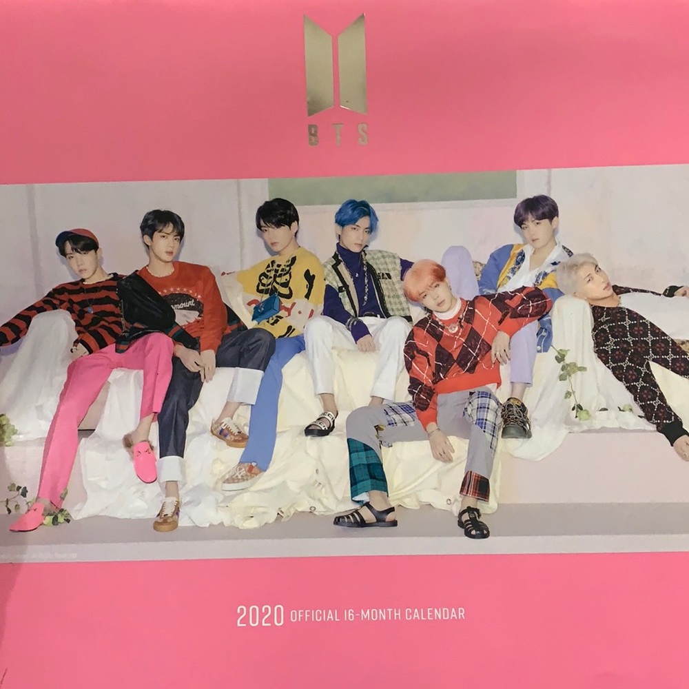 Free Add On * BTS 2020 Calendar